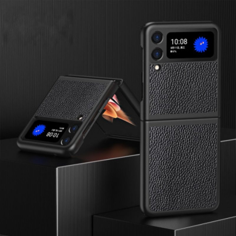 Kuori Samsung Galaxy Z Flip 3 5G Kotelot Flip Tyylikäs Nahkasuunnittelu