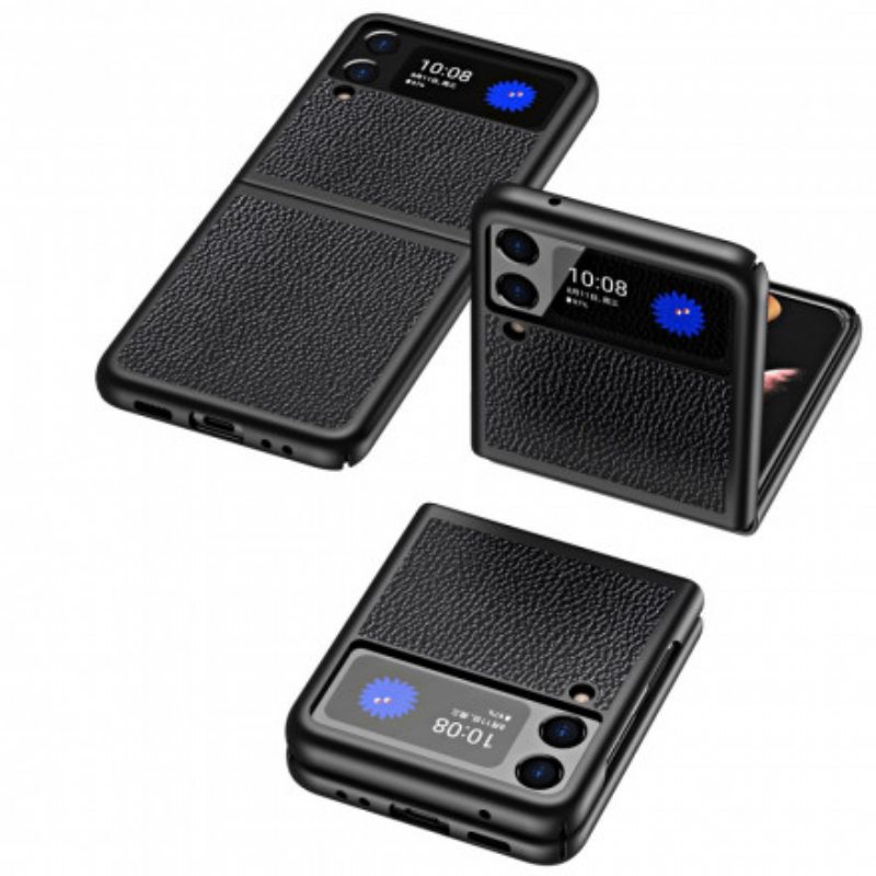Kuori Samsung Galaxy Z Flip 3 5G Kotelot Flip Tyylikäs Nahkasuunnittelu