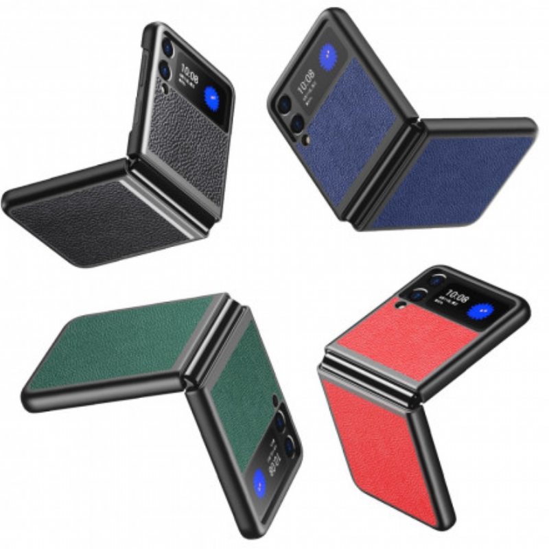 Kuori Samsung Galaxy Z Flip 3 5G Kotelot Flip Tyylikäs Nahkasuunnittelu