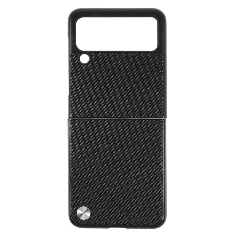 Kuori Samsung Galaxy Z Flip 3 5G Kotelot Flip X-taso Hiilikuitu
