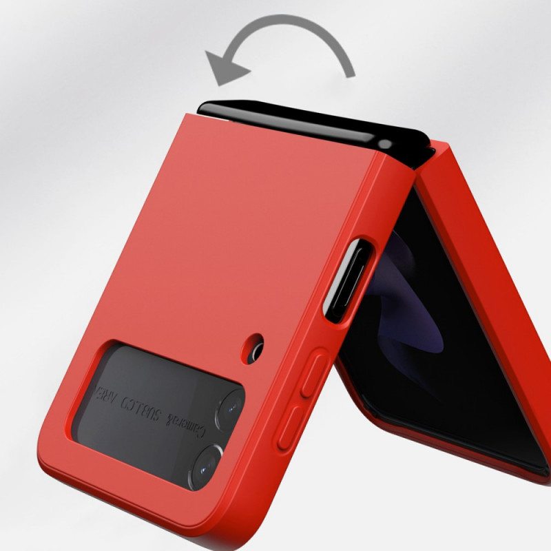 Kuori Samsung Galaxy Z Flip 3 5G Kotelot Flip Yhdistä Rengastuen Kanssa