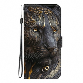 Kotelot Xiaomi Redmi Note 15 Pro Plus 5g Musta Ja Kultainen Leijona