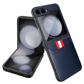 Kuori Samsung Galaxy Z Flip 7 Fe Litsitekstuurikorttikotelo Suojakuori