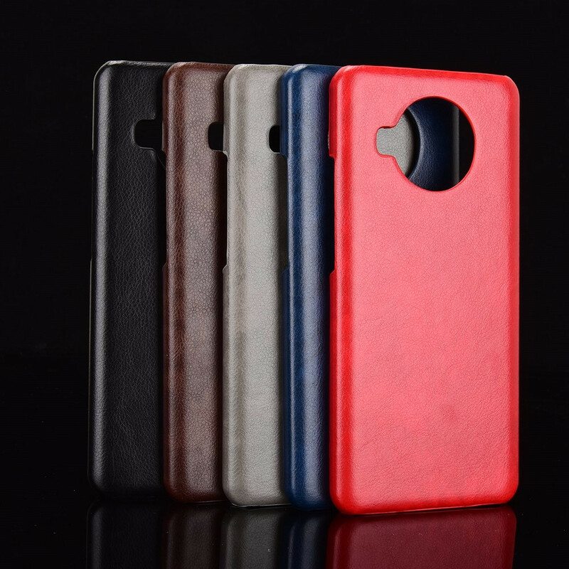 Case Xiaomi Mi 10T Lite Litsi-nahkaefekti