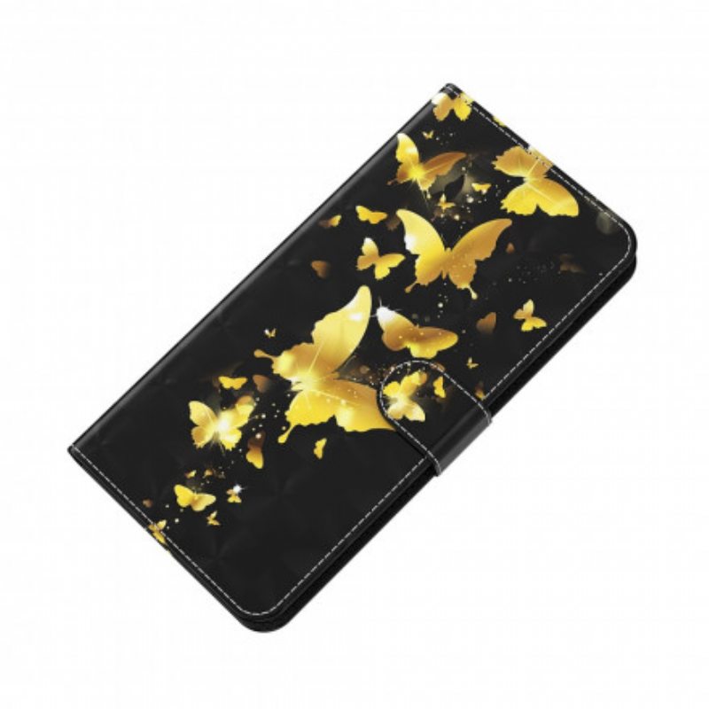 Kotelot Xiaomi Mi 10T Lite Keltaiset Perhoset