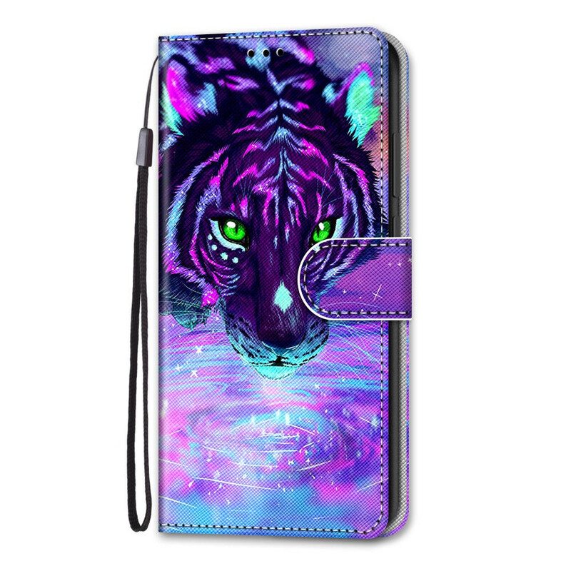 Kotelot Xiaomi Mi 10T Lite Kissa Kaulanauhalla