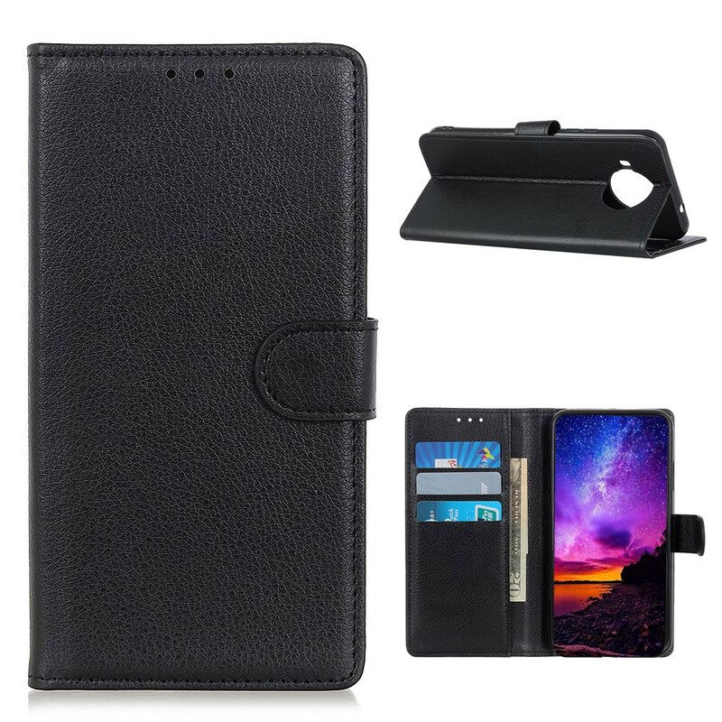 Kotelot Xiaomi Mi 10T Lite Litsi-nahkaefekti