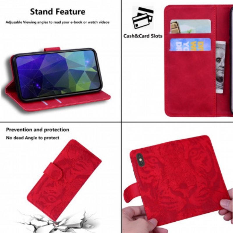 Kotelot Xiaomi Mi 10T Lite Tiikerin Kasvot
