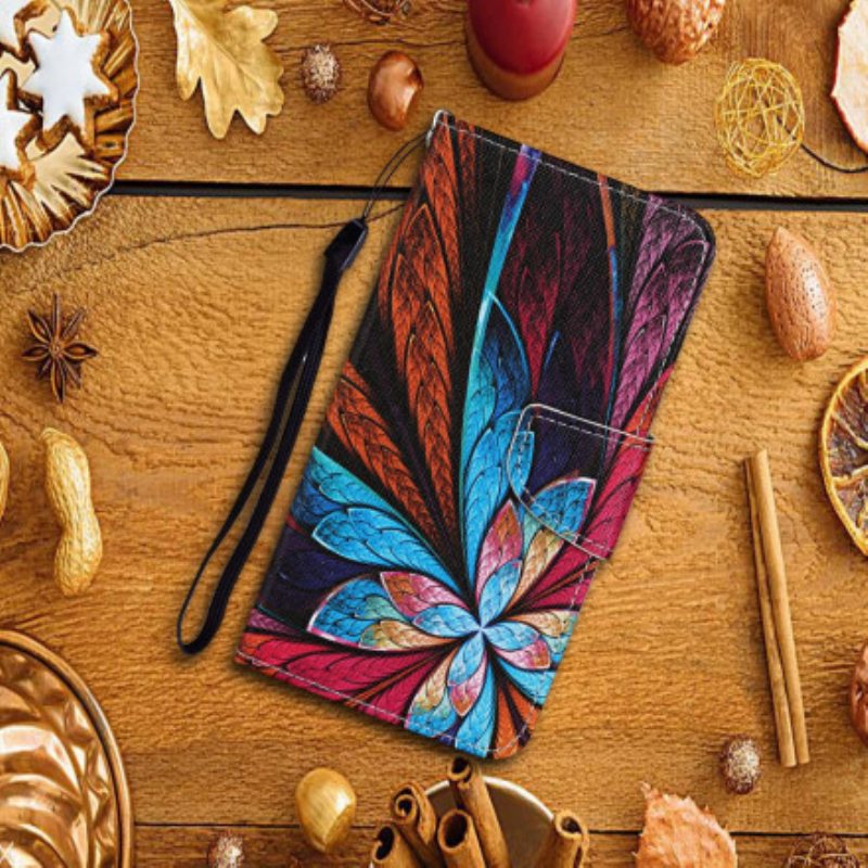 Kotelot Xiaomi Mi 10T Lite Värilliset Lakanat Kaulanauhalla