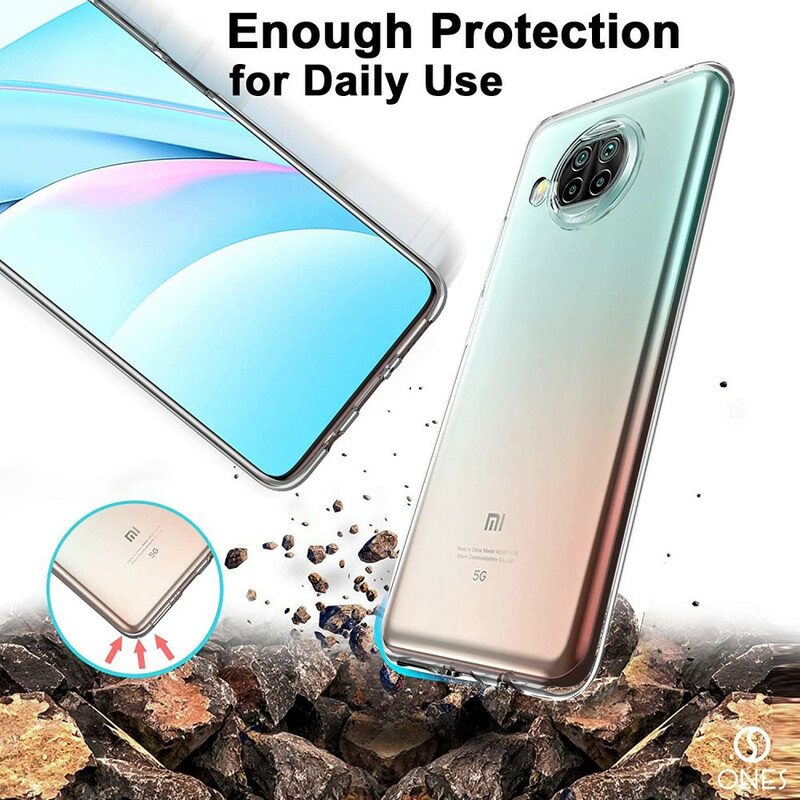 Kuori Xiaomi Mi 10T Lite Läpinäkyvä