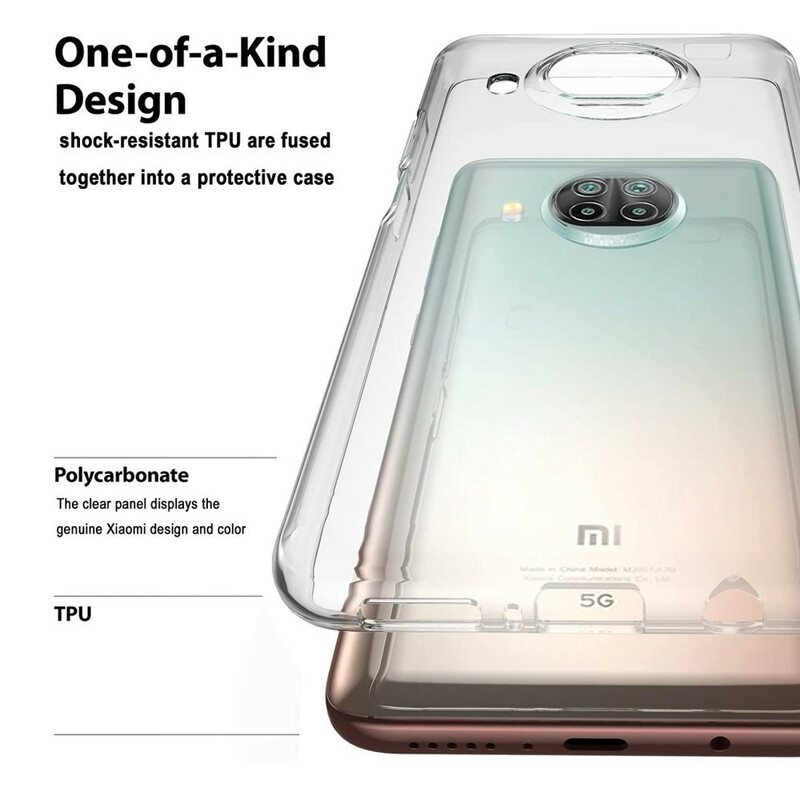 Kuori Xiaomi Mi 10T Lite Läpinäkyvä