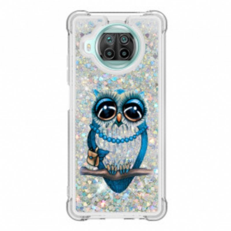 Kuori Xiaomi Mi 10T Lite Neiti Owl Sequins