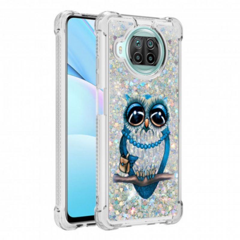 Kuori Xiaomi Mi 10T Lite Neiti Owl Sequins