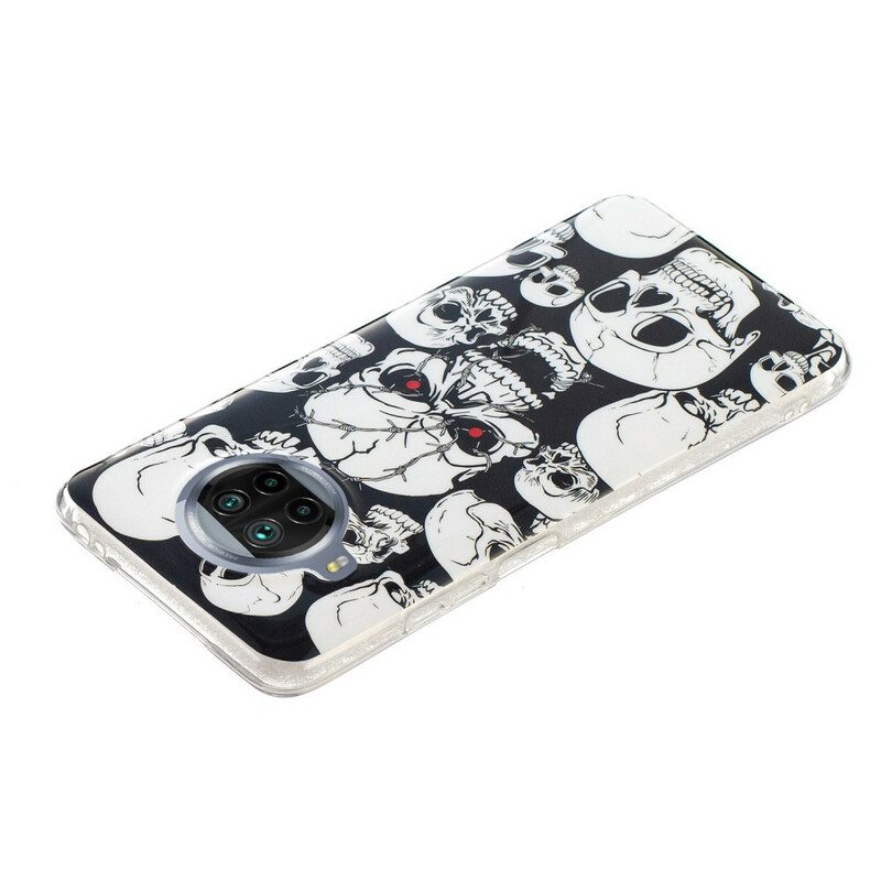 Kuori Xiaomi Mi 10T Lite Neon Pääkallot