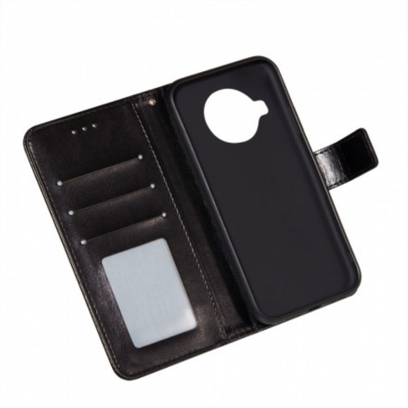 Nahkakotelo Xiaomi Mi 10T Lite Butterfly Design