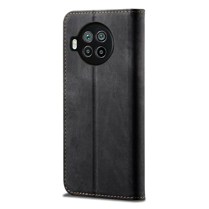 Puhelinkuoret Xiaomi Mi 10T Lite Kotelot Flip Denim Kangas