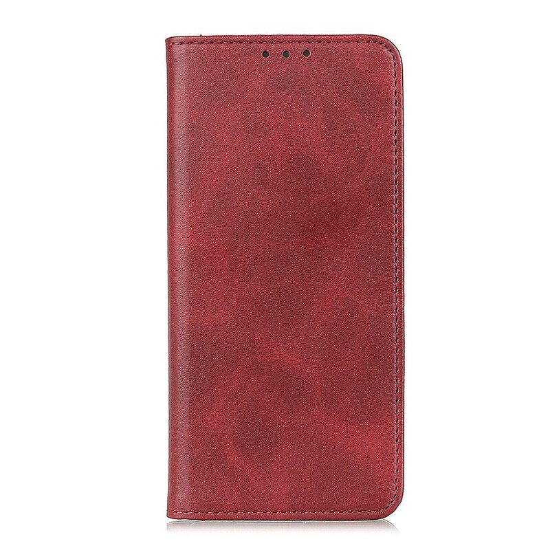 Puhelinkuoret Xiaomi Mi 10T Lite Kotelot Flip Halkaistu Nahka