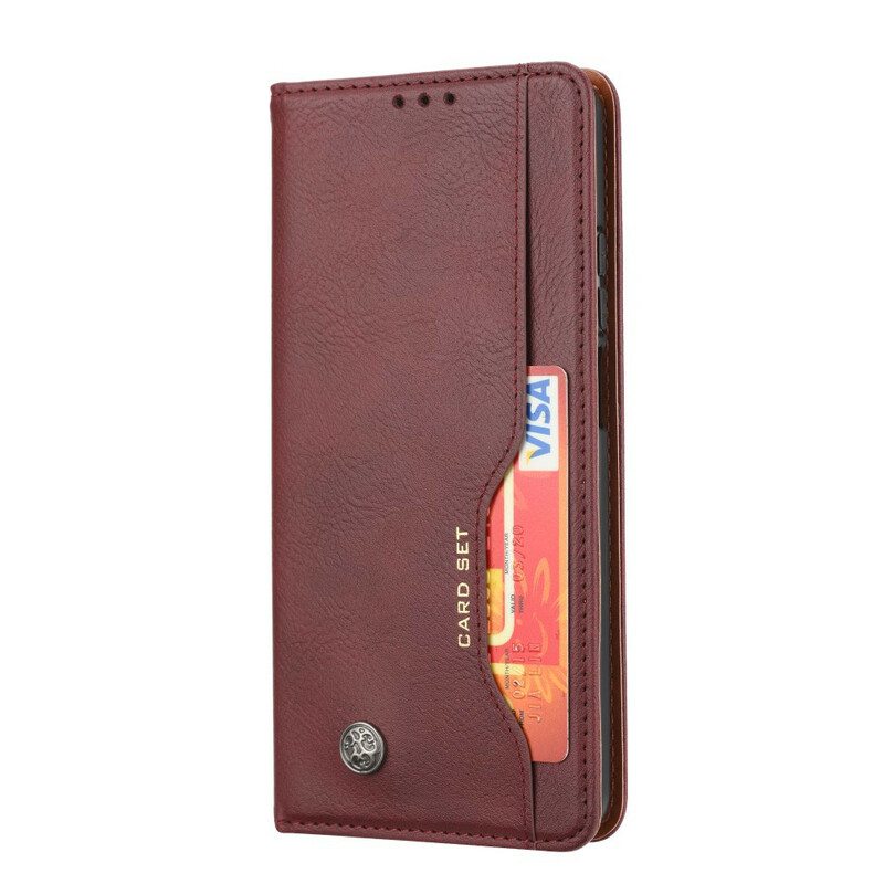 Puhelinkuoret Xiaomi Mi 10T Lite Kotelot Flip Kortin Haltija