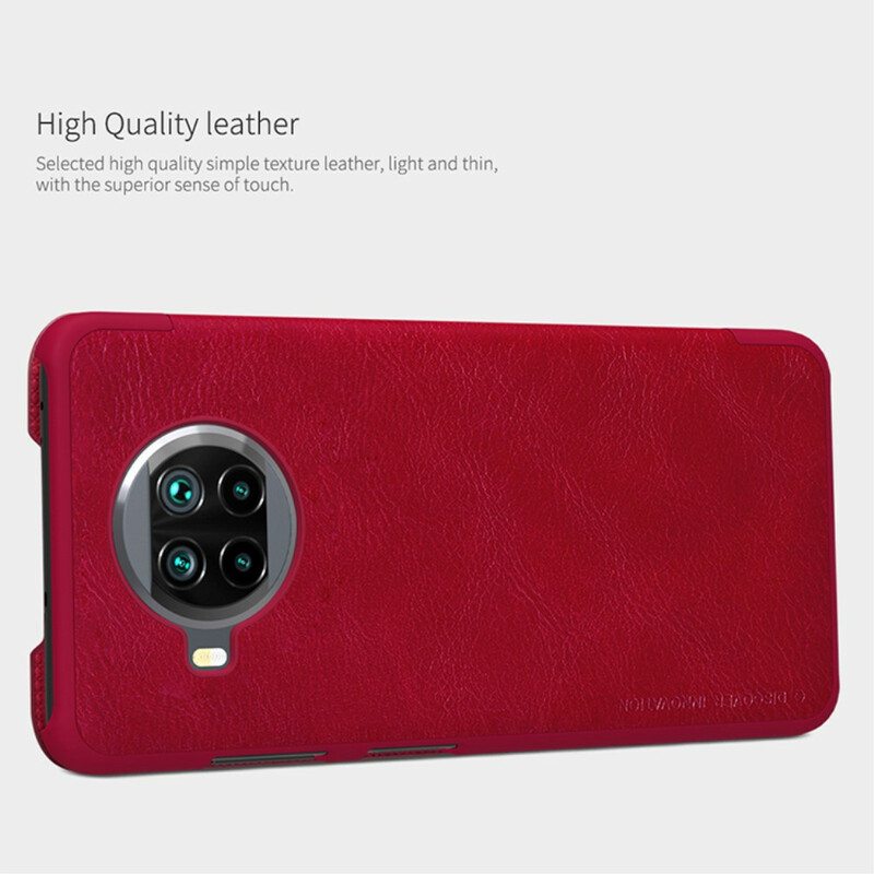 Puhelinkuoret Xiaomi Mi 10T Lite Kotelot Flip Nillkin Qin -sarja