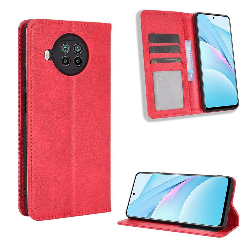 Puhelinkuoret Xiaomi Mi 10T Lite Kotelot Flip Vintage-efekti