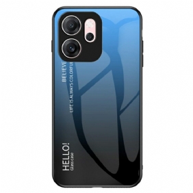 Case Oppo Reno 14f 5g Puhelinkuoret Hello-karkaistu Lasi