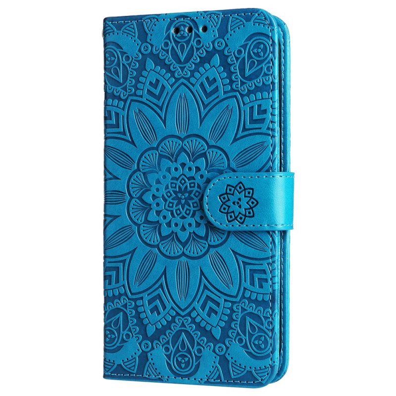Kuoret Samsung Galaxy S24 5g Riemukas Mandala Hihnalla