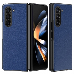 Kuori Samsung Galaxy Z Fold 6 Litsi Keinonahkaa