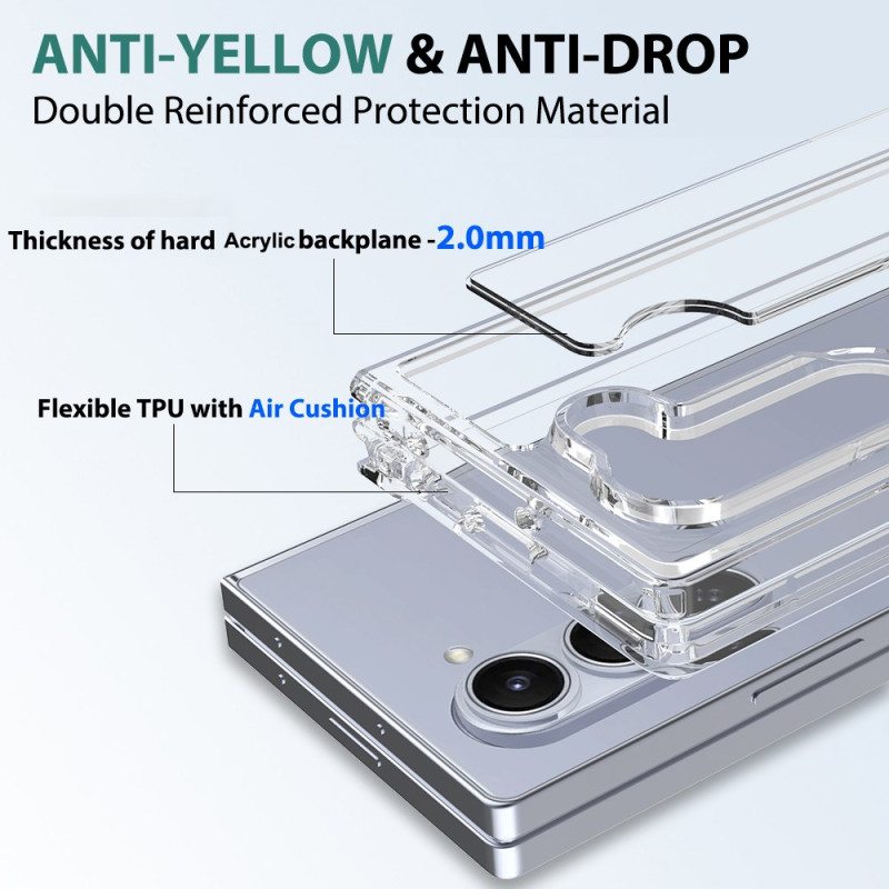 Puhelinkuoret Samsung Galaxy Z Fold 6 Läpinäkyvä Naarmuuntumaton