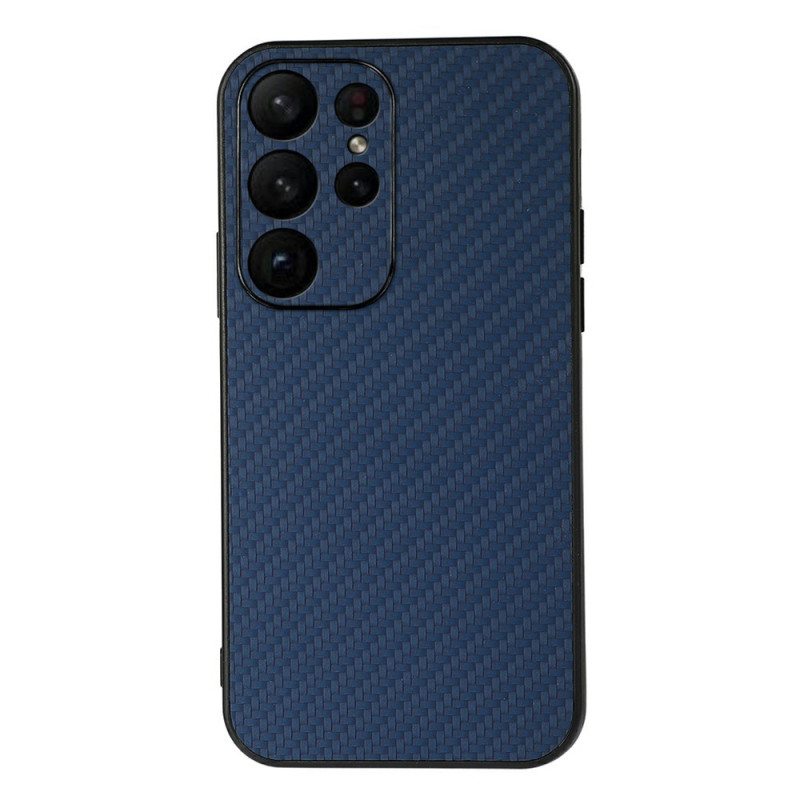 Case Samsung Galaxy S23 Ultra 5G Klassinen Hiilikuitu