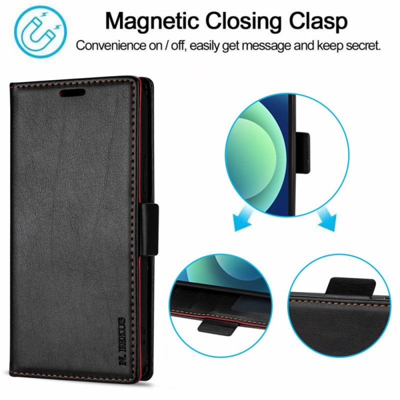 Flip Case iPhone 14 Pro Max Ln.bekus Nahkaefekti