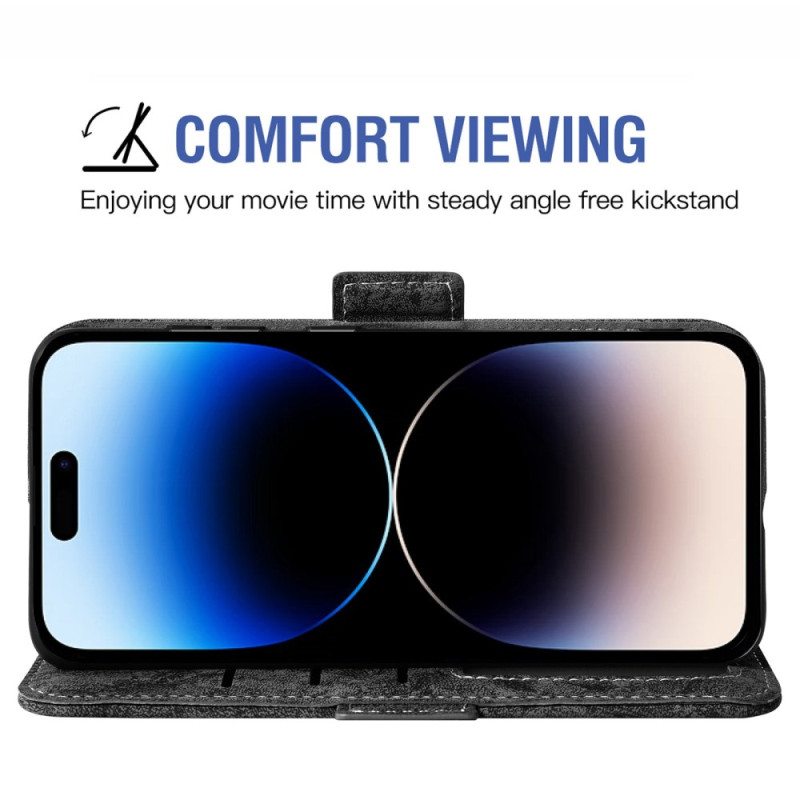 Kotelot iPhone 14 Pro Max Suojaketju Kuori Hihna Etukorttipidike