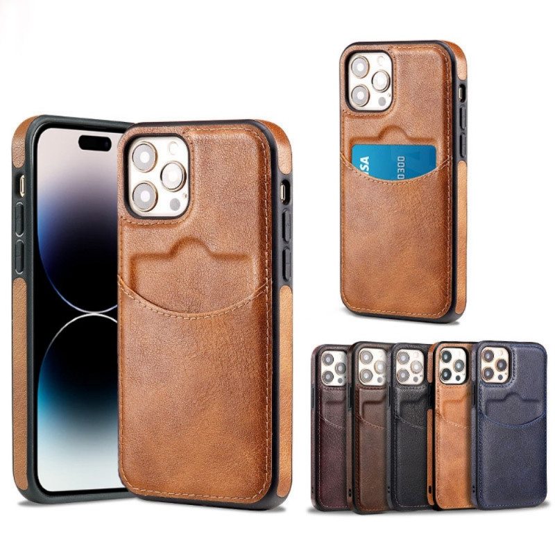 Kuori iPhone 14 Pro Max Käyntikorttikotelo