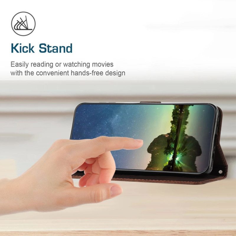 Kotelot Realme C55 Geometriset Viivat Ja Nauha