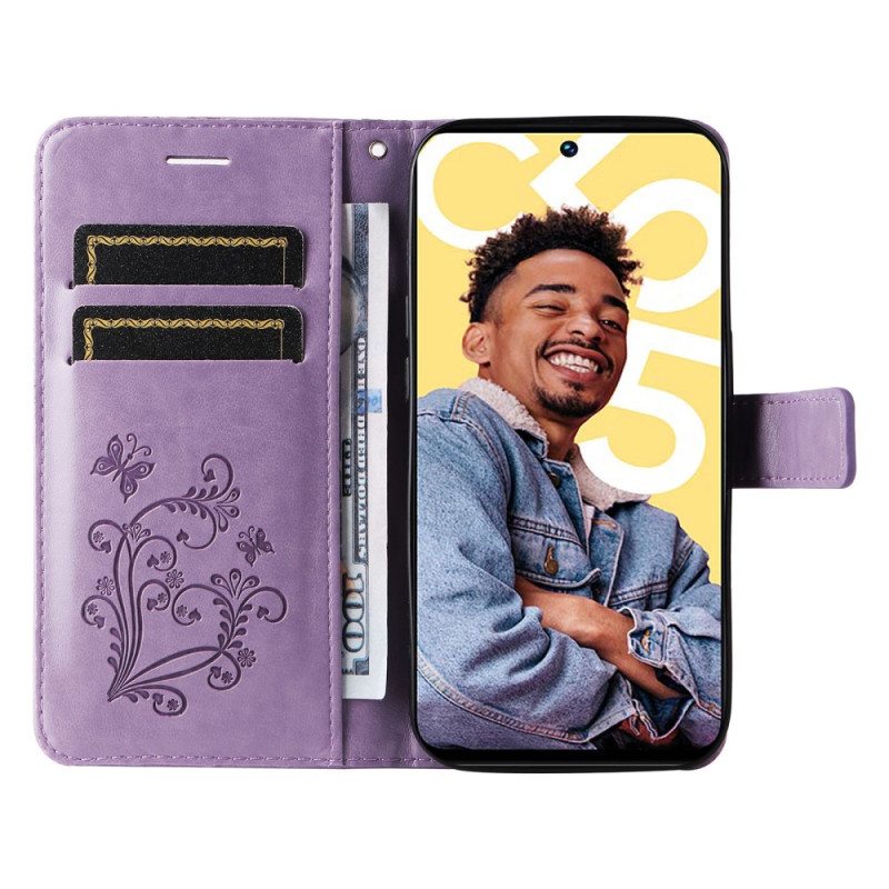 Kotelot Realme C55 Jättimäiset Perhosrannekkeet