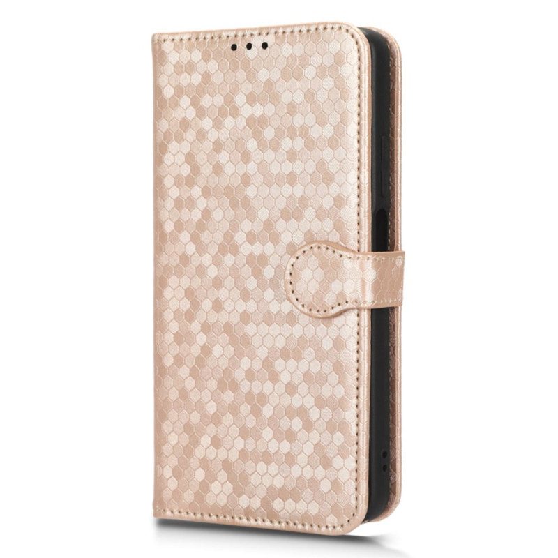 Kotelot Realme C55 Kiiltävät Pisteet Ja Hihna