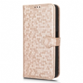 Kotelot Realme C55 Kiiltävät Pisteet Ja Hihna