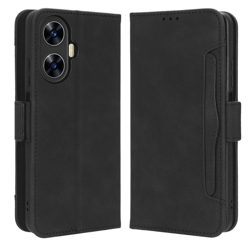 Nahkakotelo Realme C55 Monikorttikotelo