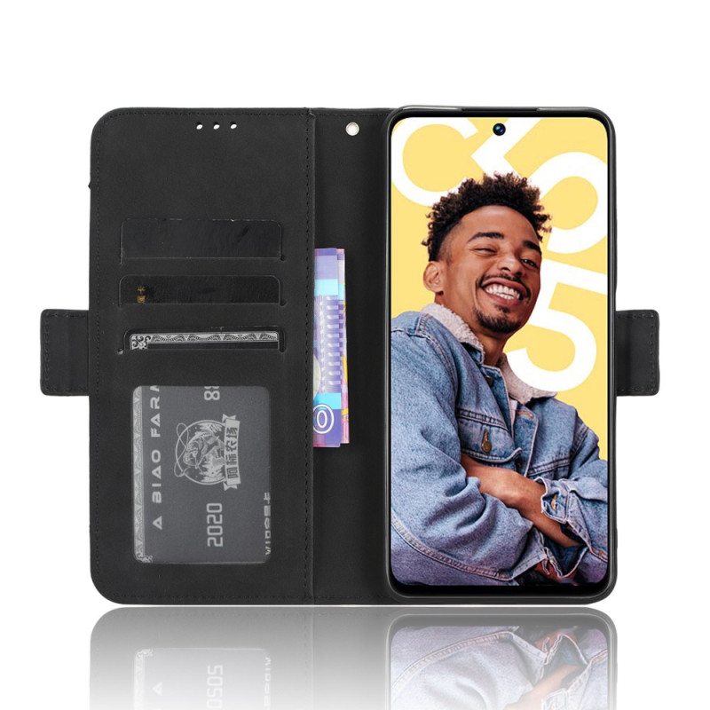 Nahkakotelo Realme C55 Monikorttikotelo