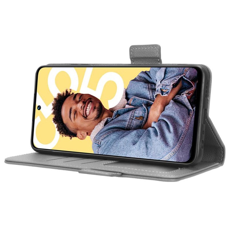 Nahkakotelo Realme C55 Ohut Hihnalompakko