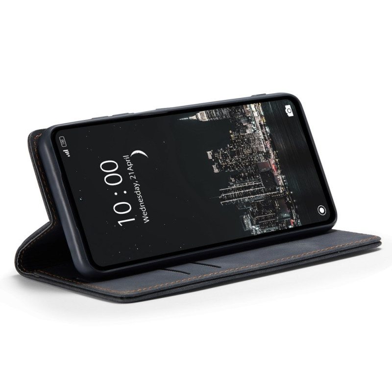 Nahkakotelo Realme C55 Puhelinkuoret Caseme