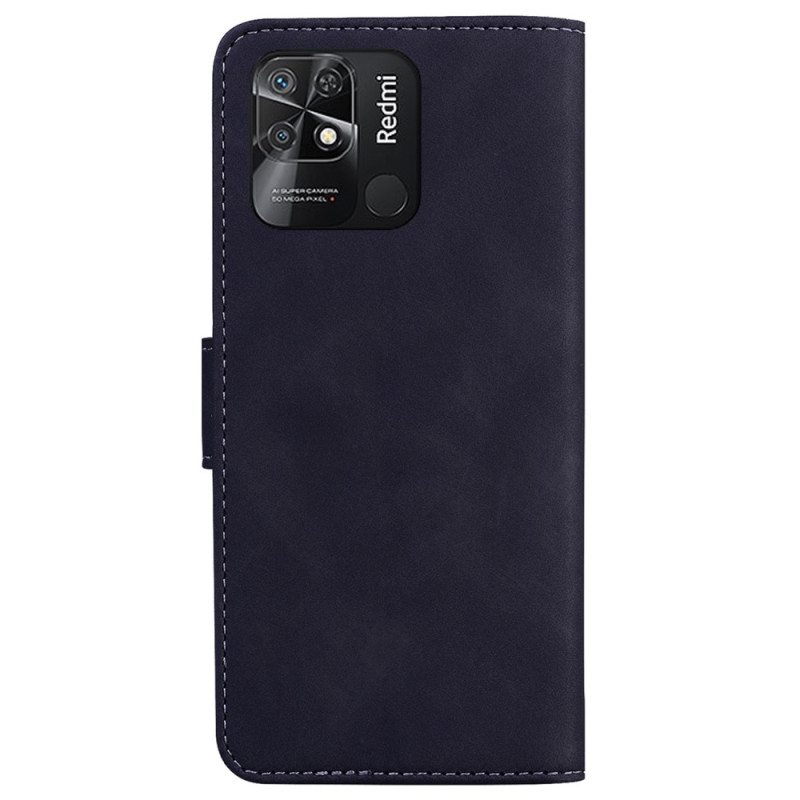 Flip Case Xiaomi Redmi 10C Pelkkä Keinonahka