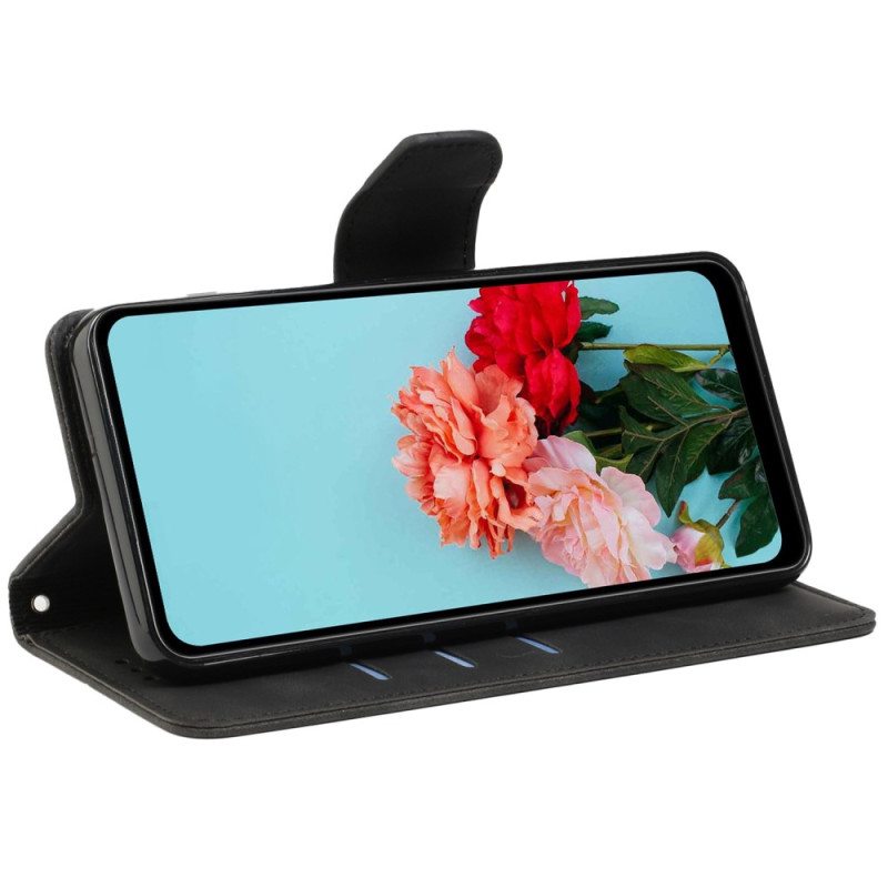 Flip Case Xiaomi Redmi 10C Yksivärinen Kaulanauha