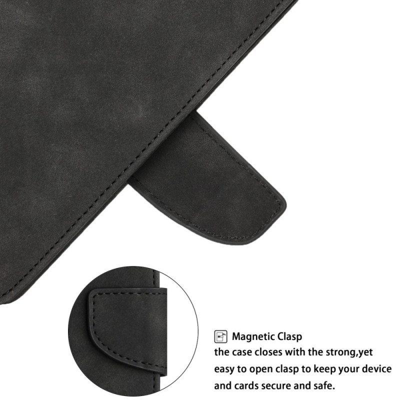 Flip Case Xiaomi Redmi 10C Yksivärinen Kaulanauha