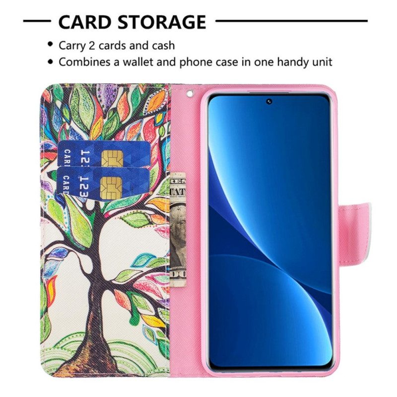 Kotelot Xiaomi Redmi 10C Akvarelli Puu