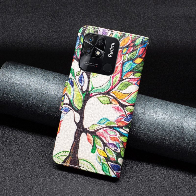 Kotelot Xiaomi Redmi 10C Akvarelli Puu