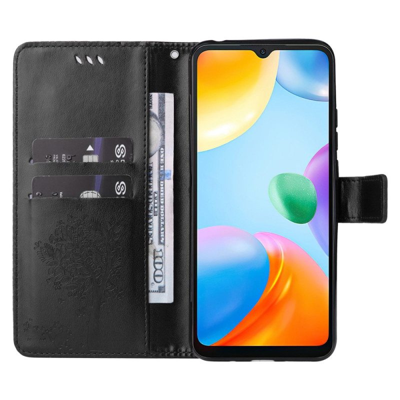 Kotelot Xiaomi Redmi 10C Kissapuu Kaulanauhalla