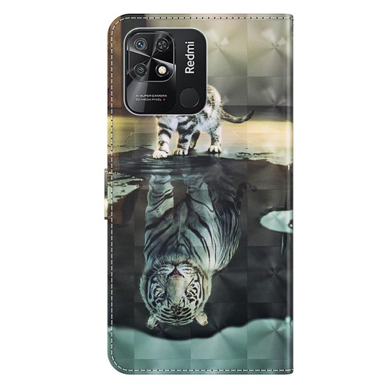 Kotelot Xiaomi Redmi 10C Suojaketju Kuori Strappy Kitten Dream
