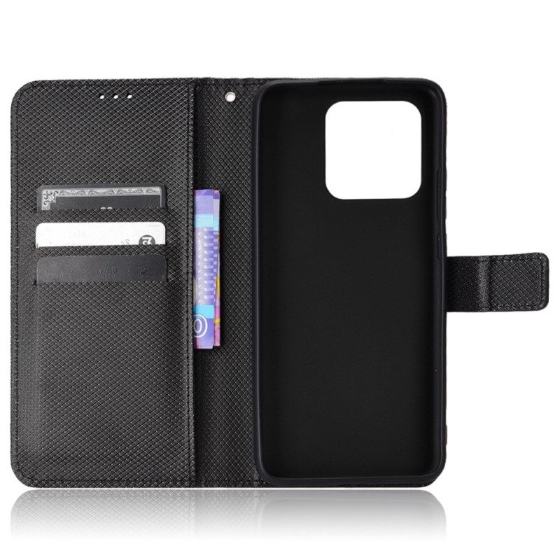 Kotelot Xiaomi Redmi 10C Suojaketju Kuori Tyylikäs Strappy Faux Leather