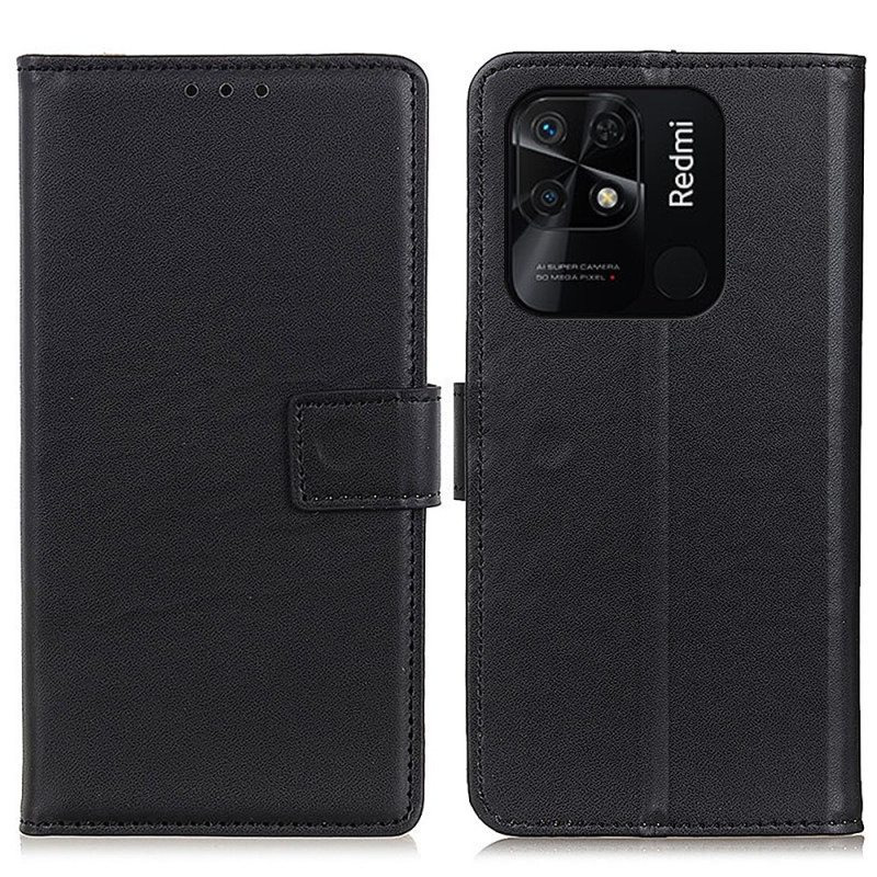 Kotelot Xiaomi Redmi 10C Tavallista Keinonahkaa