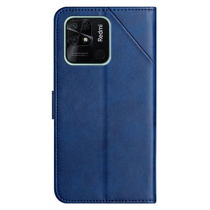 Kotelot Xiaomi Redmi 10C X Design Geo Leather Style